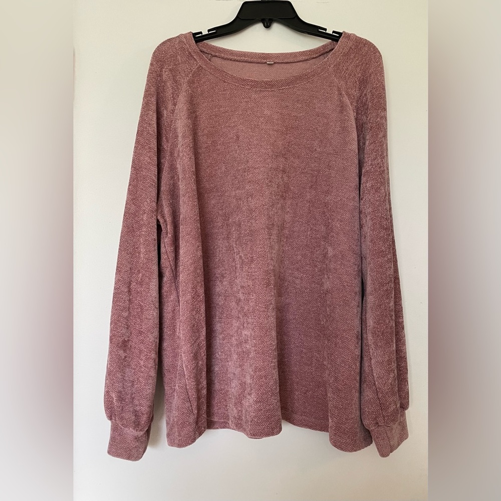 Plush Sweater Top